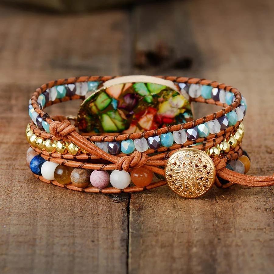 Warrior Goddess Wrap Bracelet-Your Soul Place