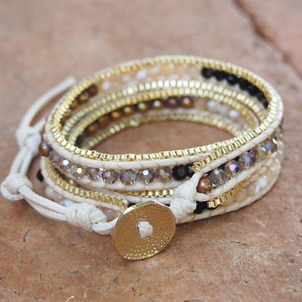 One Love Pearls Wrap Bracelet-Your Soul Place