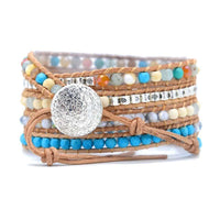 Thumbnail for Ocean Turquoise Wrap Bracelet-Your Soul Place