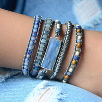 Thumbnail for Aura Blue Topaz Bracelet-Your Soul Place