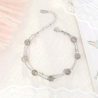 Thumbnail for Natural Moonstone Lucky Charm Healing Bracelet-Your Soul Place