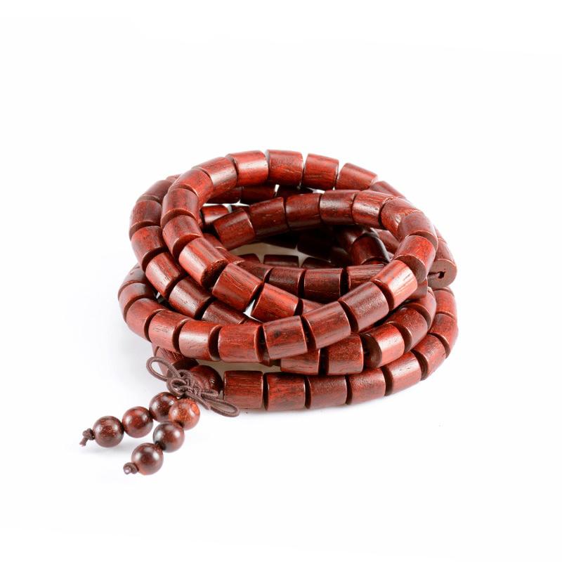 108 Tibetan Redwood Wood Beads Mala Bracelet-Your Soul Place