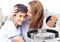 Thumbnail for Steel & Silicone Bracelets-From Mom to Son-Your Soul Place