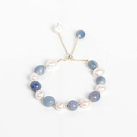 Thumbnail for Blue Aventurine Freshwater Pearl Crystal Bracelet-Your Soul Place