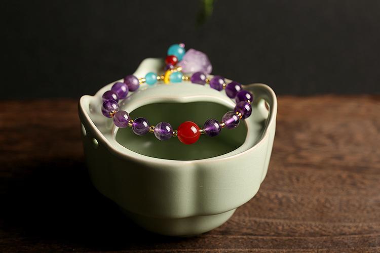 Natural Amethyst Healing Bracelet-Your Soul Place