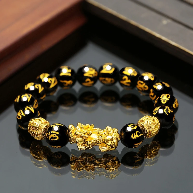 Feng Shui Black Stone bracelet-Your Soul Place