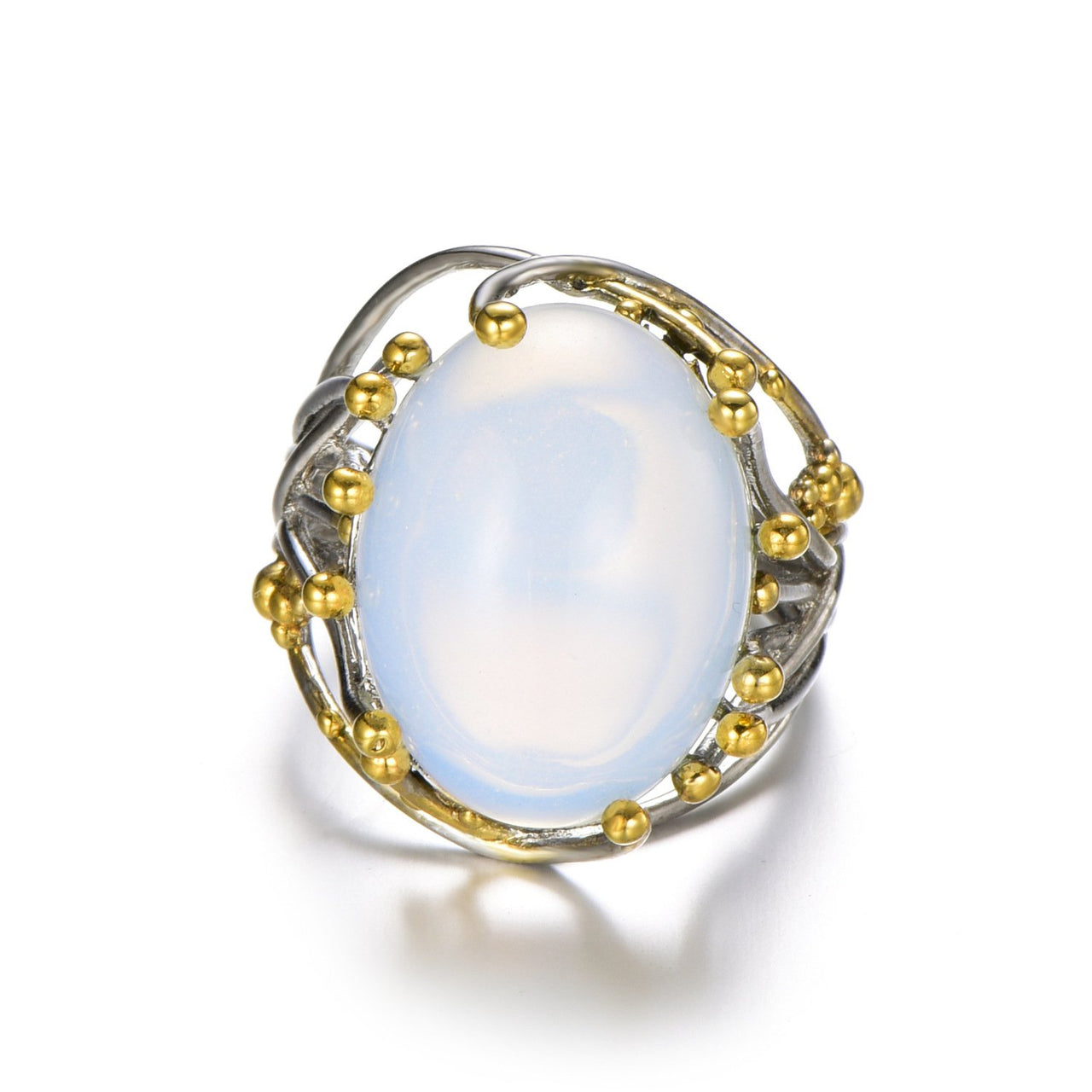 Silver Moonstone Ring-Your Soul Place