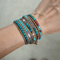 Thumbnail for Local Color Turquoise Wrap Bracelet-Your Soul Place