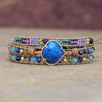 Thumbnail for Highland Blue Veins Wrap Bracelet-Your Soul Place