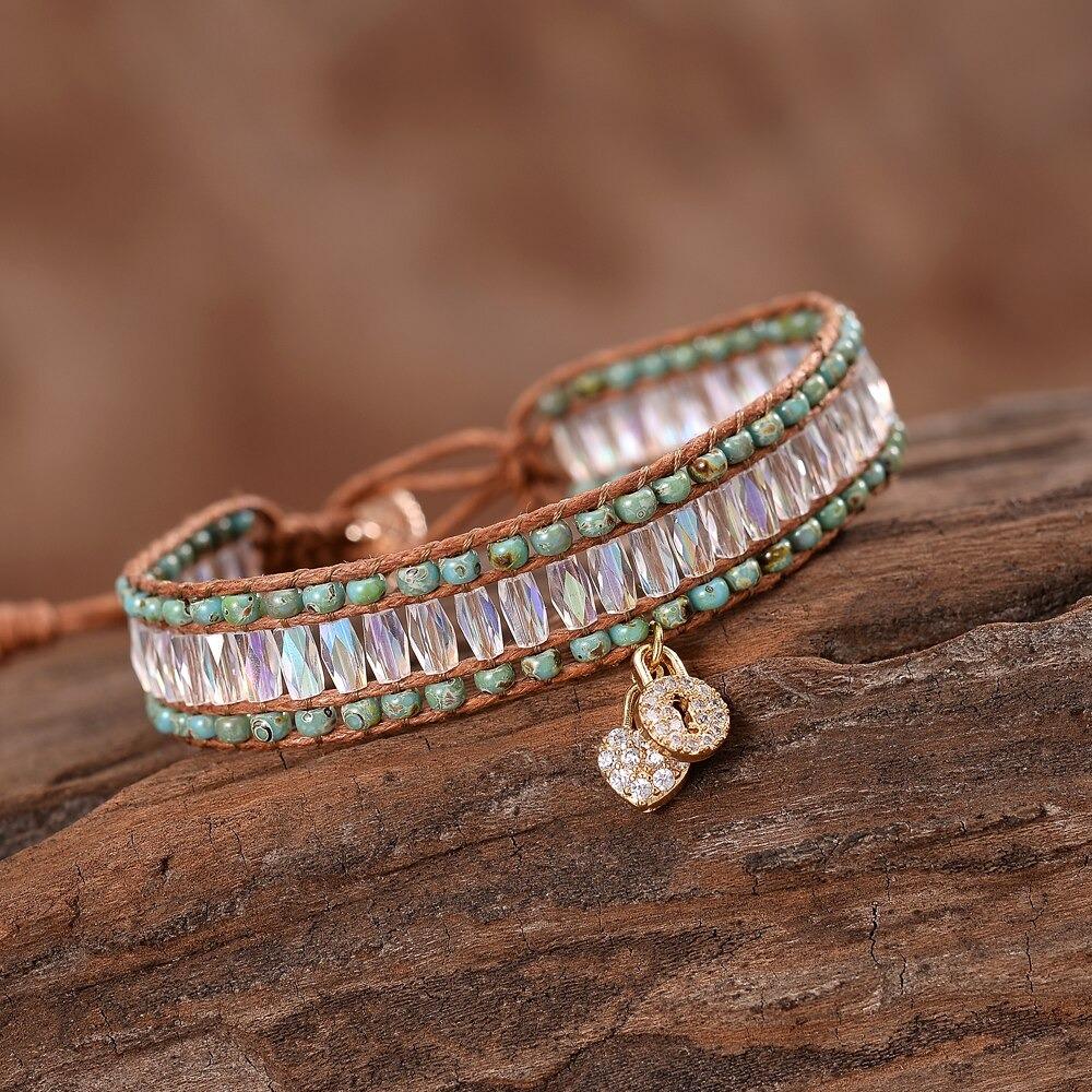 Yours Forever Crystal Wrap Bracelet-Your Soul Place