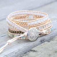Thumbnail for The Love Source White Jade Wrap Bracelet-Your Soul Place