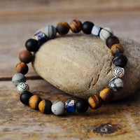 Thumbnail for Natural Tiger Eye Lucky Bead Bracelet-Your Soul Place