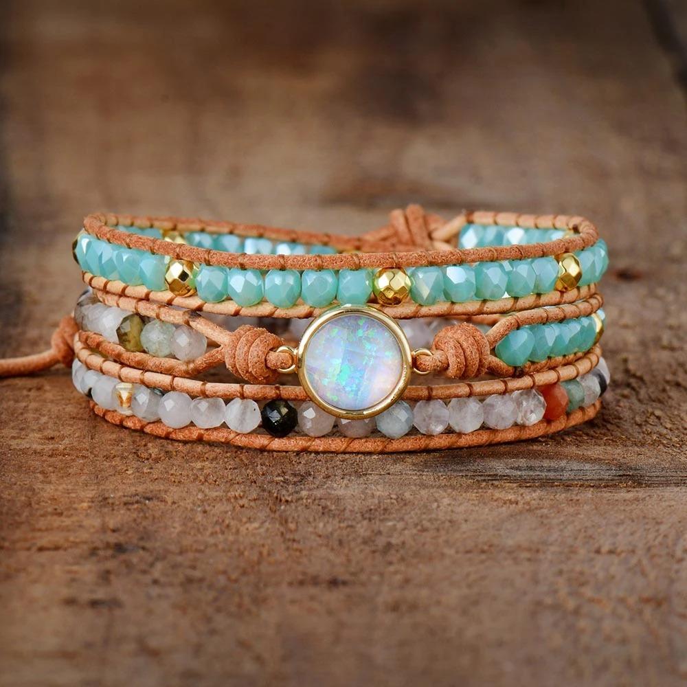 Optimist Opal Wrap Bracelet-Your Soul Place