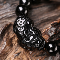 Thumbnail for Black Obsidian Pi Yao Wealth & Protection Bracelet-Your Soul Place