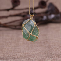 Thumbnail for Dream Crystal Green Fluorite Rope Necklace-Your Soul Place
