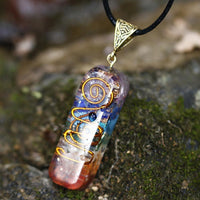 Thumbnail for 7 Chakras Orgonite Necklace-Your Soul Place