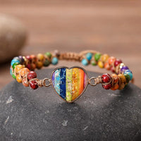 Thumbnail for The Chakra-Loving Jasper Braided Friendship Bracelet-Your Soul Place