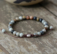 Thumbnail for Natural Jasper Motivation Bracelet-Your Soul Place