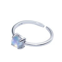 Thumbnail for Pure Silver Natural Moonstone Ring-Your Soul Place