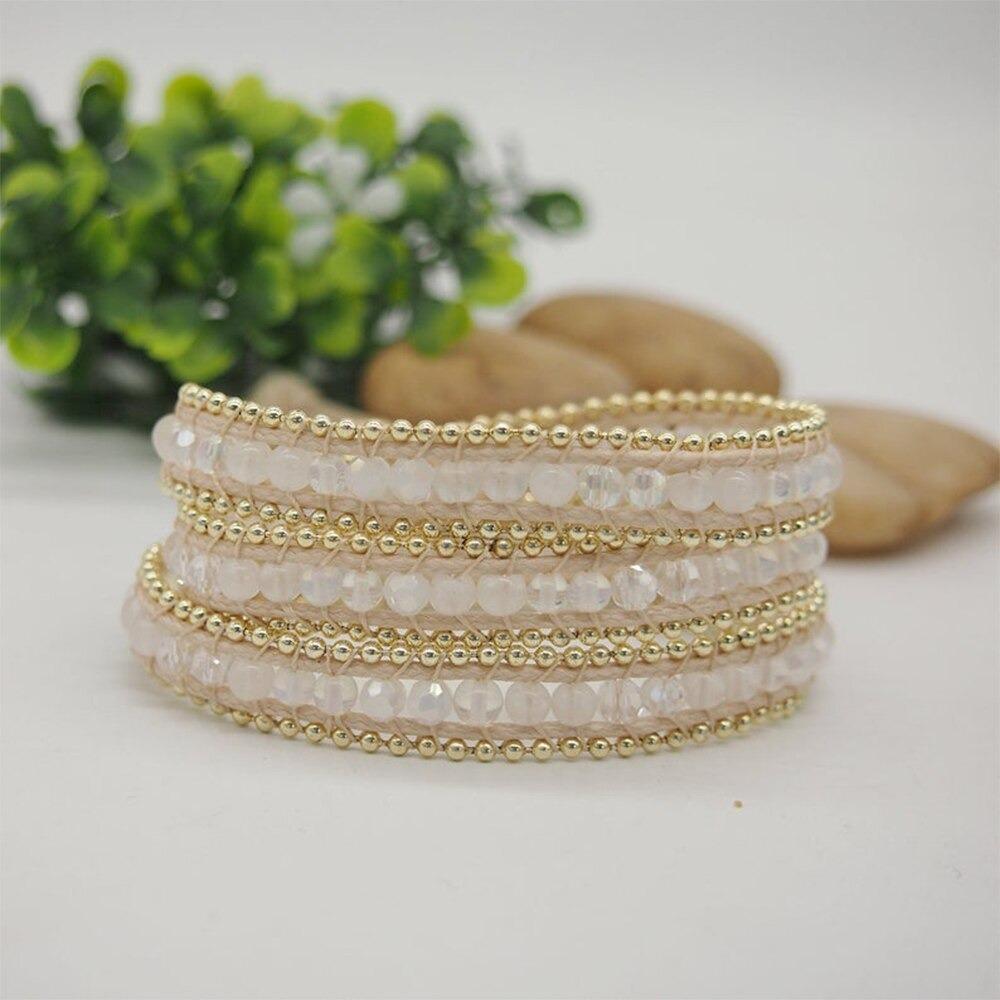 Ice Queen White Jade Wrap Bracelet-Your Soul Place