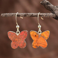 Thumbnail for Dance Of The Butterflies Jasper Drop Earrings-Your Soul Place