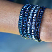 Thumbnail for Multilayer Navy Crystal Bracelets-Your Soul Place