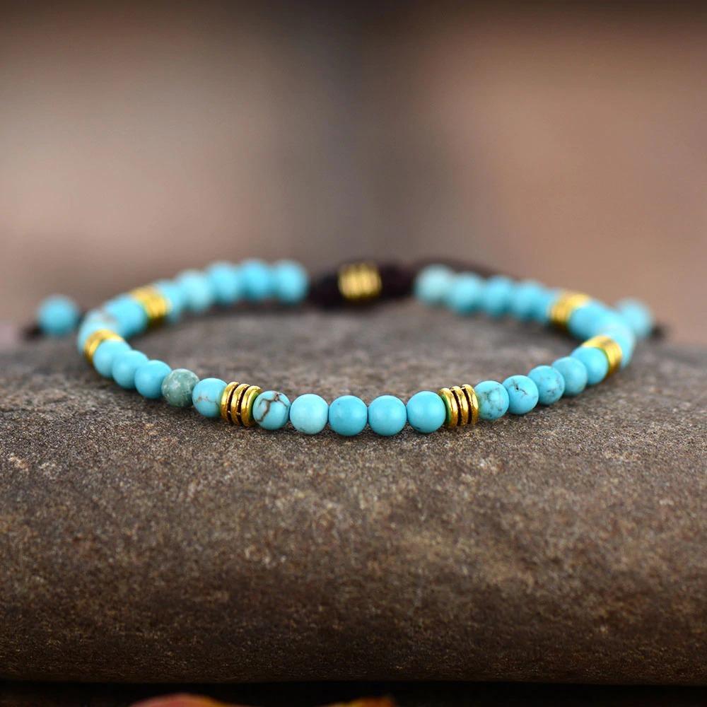 Turquoise Friendship Beads Bracelets-Your Soul Place