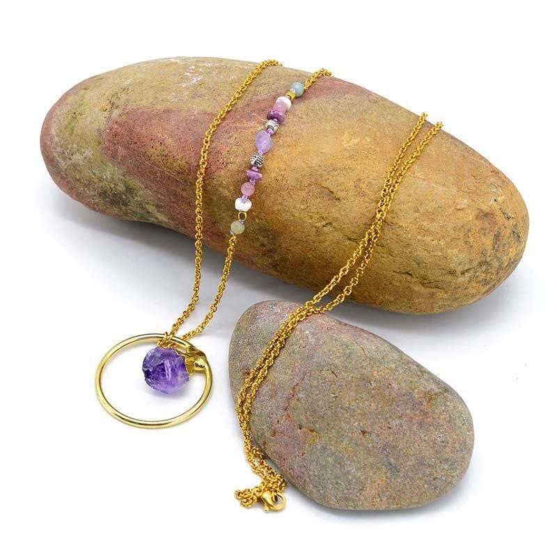 Timeless Companion Healing Amethyst Necklace-Your Soul Place