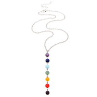 Thumbnail for 7 Chakra Energy Healing Beads Necklace