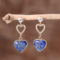 Thumbnail for Delicate Love Heart Stud Earrings-Your Soul Place