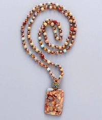 Thumbnail for Ancient Stones Crystal Nepal Charm Pendant Necklace-Your Soul Place