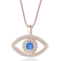 Thumbnail for Elegant Evil Eye Crystal Necklace-Your Soul Place