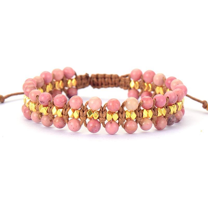 Pure Friendship Rhodonite Bracelet-Your Soul Place