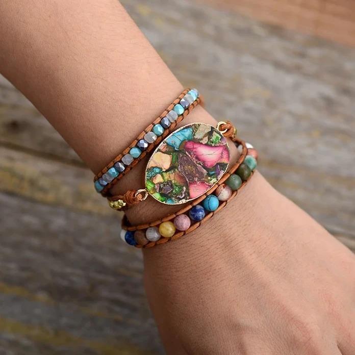 Warrior Goddess Wrap Bracelet-Your Soul Place