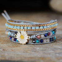 Thumbnail for Everything's Coming Up Daisy Wrap Bracelet-Your Soul Place