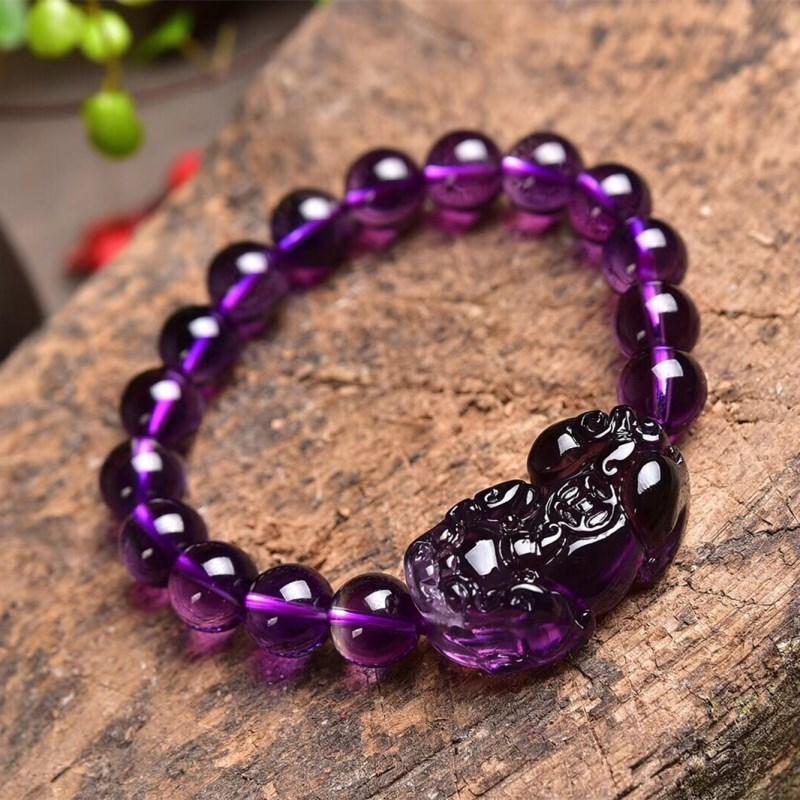 Feng Shui Amethyst Wealth Bracelet-Your Soul Place