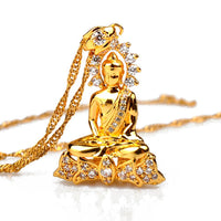 Thumbnail for Garden Buddha Pendant Necklace-Your Soul Place