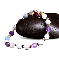 Thumbnail for Wealth Pixiu Charm in Natural Amethyst Bracelet-Your Soul Place