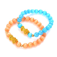 Thumbnail for Natural Opal Pixiu Positivity and Luck Bracelet-Your Soul Place