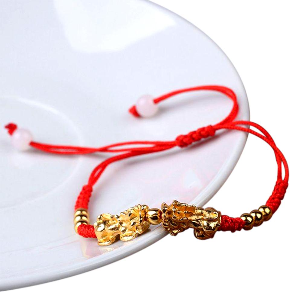 Double Piyao Red String Lucky Bracelet-Your Soul Place