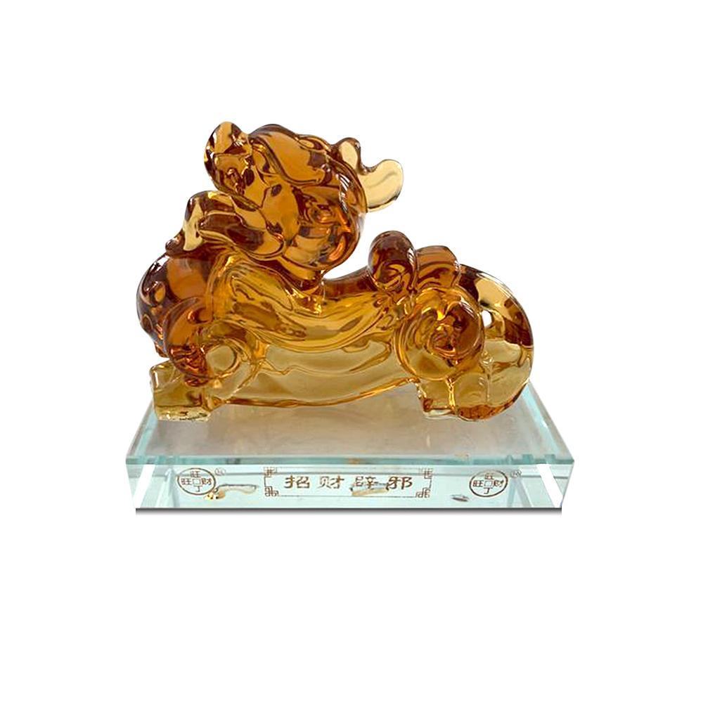 Luck and Wealth Piyao Citrine Figurine-Your Soul Place