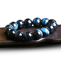 Thumbnail for Blue-Tigers-Eye Protection & Wealth Bracelet-Your Soul Place