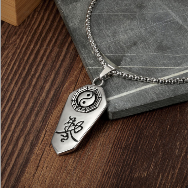 Chanting Mantra Yin Yang Necklace-Your Soul Place