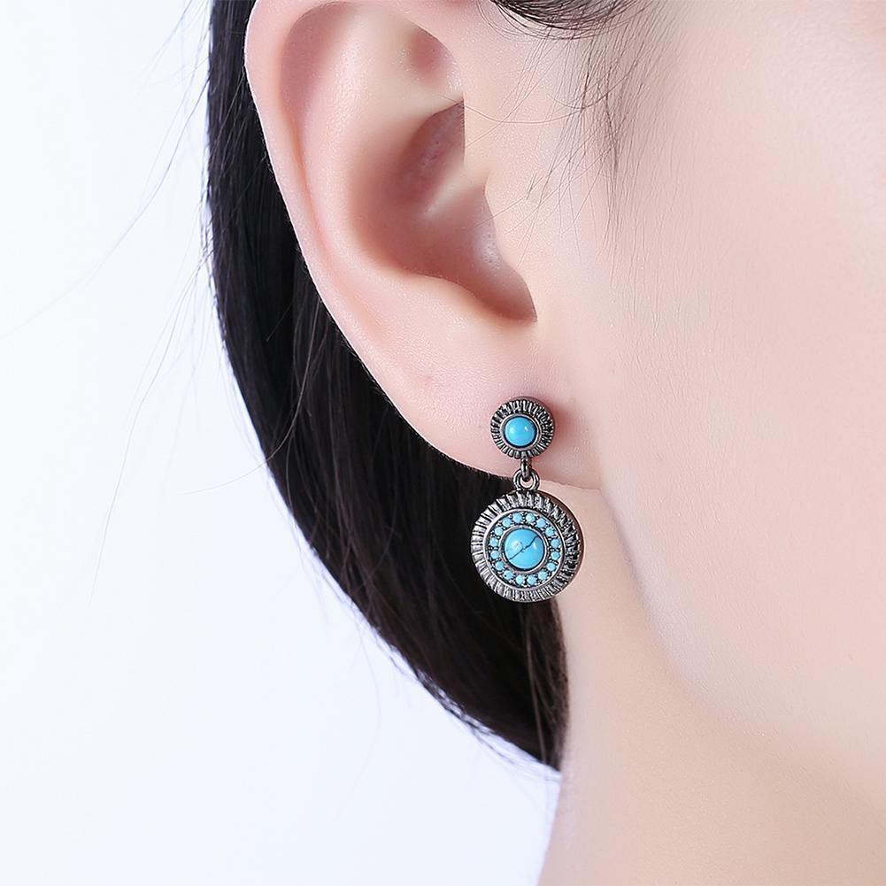 Boho Style Turquoise Earrings-Your Soul Place