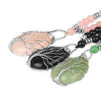 Thumbnail for Tree of Life X Chakra Stone Pendant Necklace-Your Soul Place