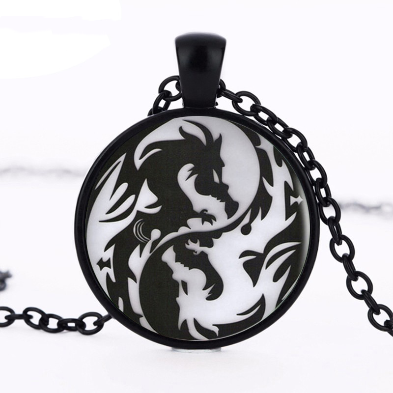 Dragon Yin Yang Necklace-Your Soul Place