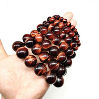 Thumbnail for Natural Red Tiger's Eye Beads Bracelet-Your Soul Place
