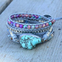 Thumbnail for Turquoise & Amazonite Bracelet-Your Soul Place