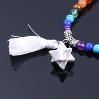 Thumbnail for Chakra White Howlite 108 Mala Beads Bracelet-Your Soul Place