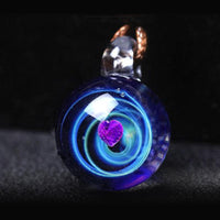 Thumbnail for The Universe Star Moon Heart Spirit Crystal Pendant Necklace-Your Soul Place